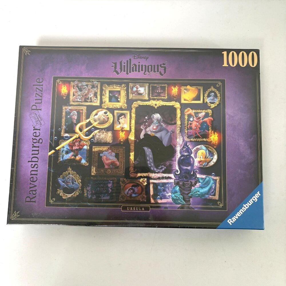 Ravensburger 1000 Piece Jigsaw Puzzle Disney‎ Villainous Ursula 2019 New Sealed
